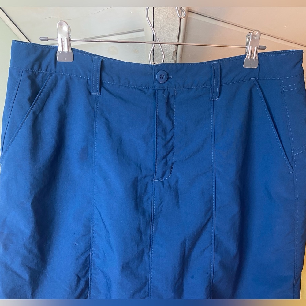 Women’s Patagonia Blue Skort Size 12 EUC - Picture 3 of 10